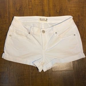 Scarlet Boulevard White Shorts